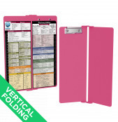 WhiteCoat Clipboard® Vertical - Pink Pharmacy Edition