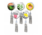 Punny Food Badge Reel Pack Punny Food Badge Reel Pack