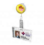 I Donut Care Button Badge Reel