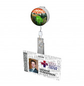 Romain Calm Button Badge Reel