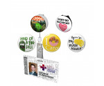 Punny Food Button Variety Pack Punny Food Button Variety Pack