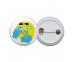 Urine Good Hands Pinback Button Urine Good Hands Pinback Button
