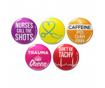 Witty Nurse Pinback Buttons Witty Nurse Pinback Buttons