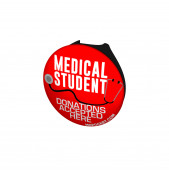 Medical Student Donations Stethoscope Button